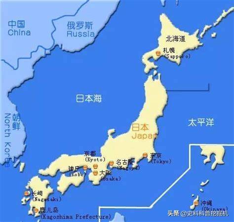 日本的岛屿（日本本土其实主要是四个岛屿组成的）(图1)