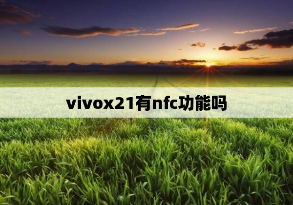 vivox21有nfc功能吗