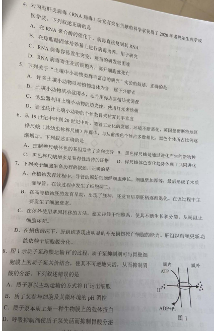 八省联考生物答案参考推荐 2021八省联考广东生物真题答案