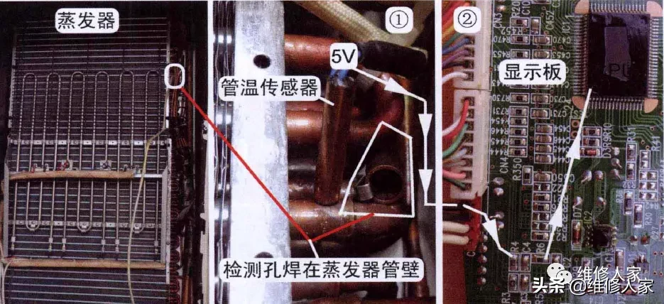 室内管温传感器电路原理,实物图,室内管温传感器(25℃/10k) 温度阻值