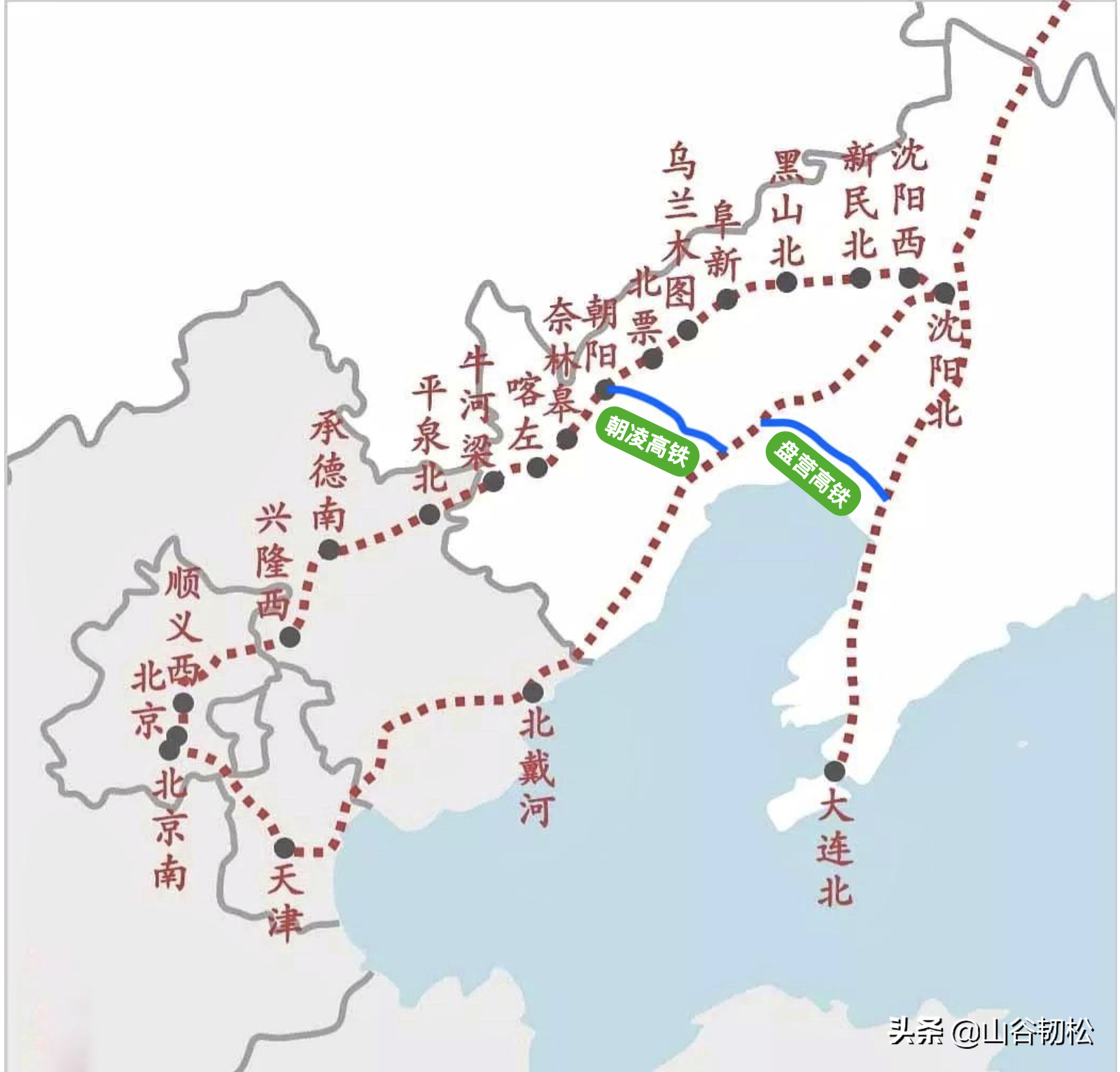 京秦高铁线路图图片