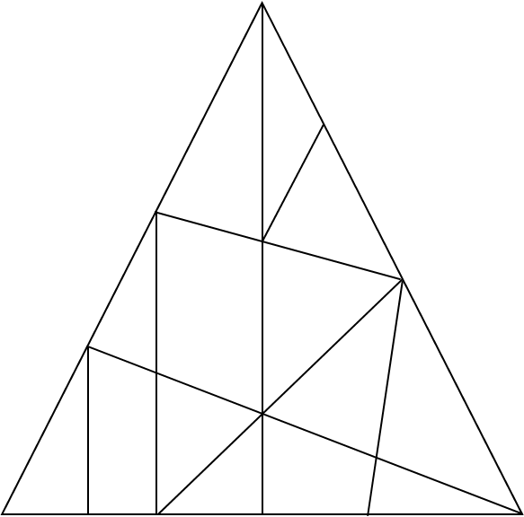 图中有24个三角形图片