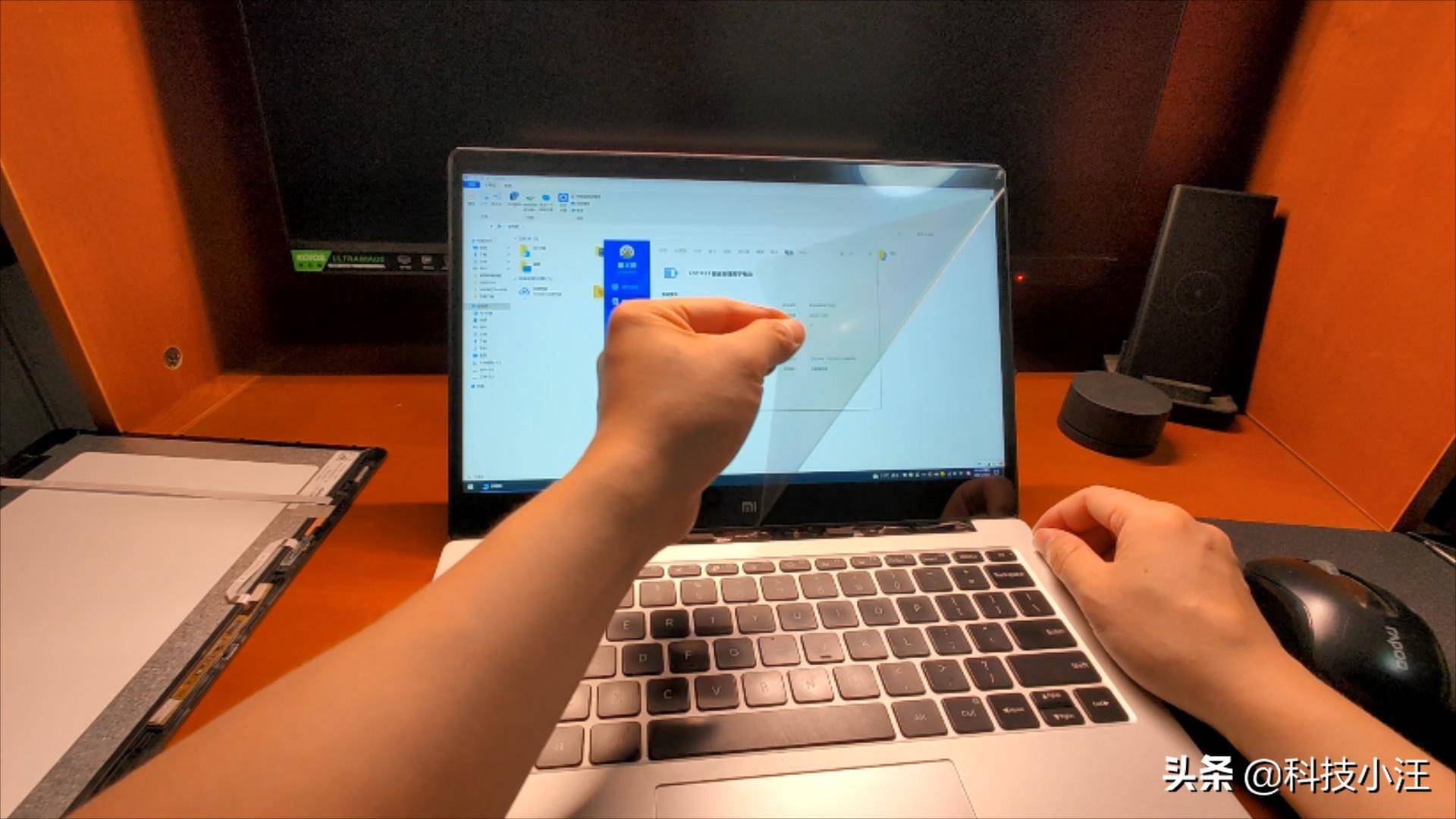 小米笔记本电脑屏幕坏了，看看自己动手更换一块屏幕要花多少钱？