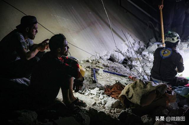 叙利亚打仗图片晚上图片