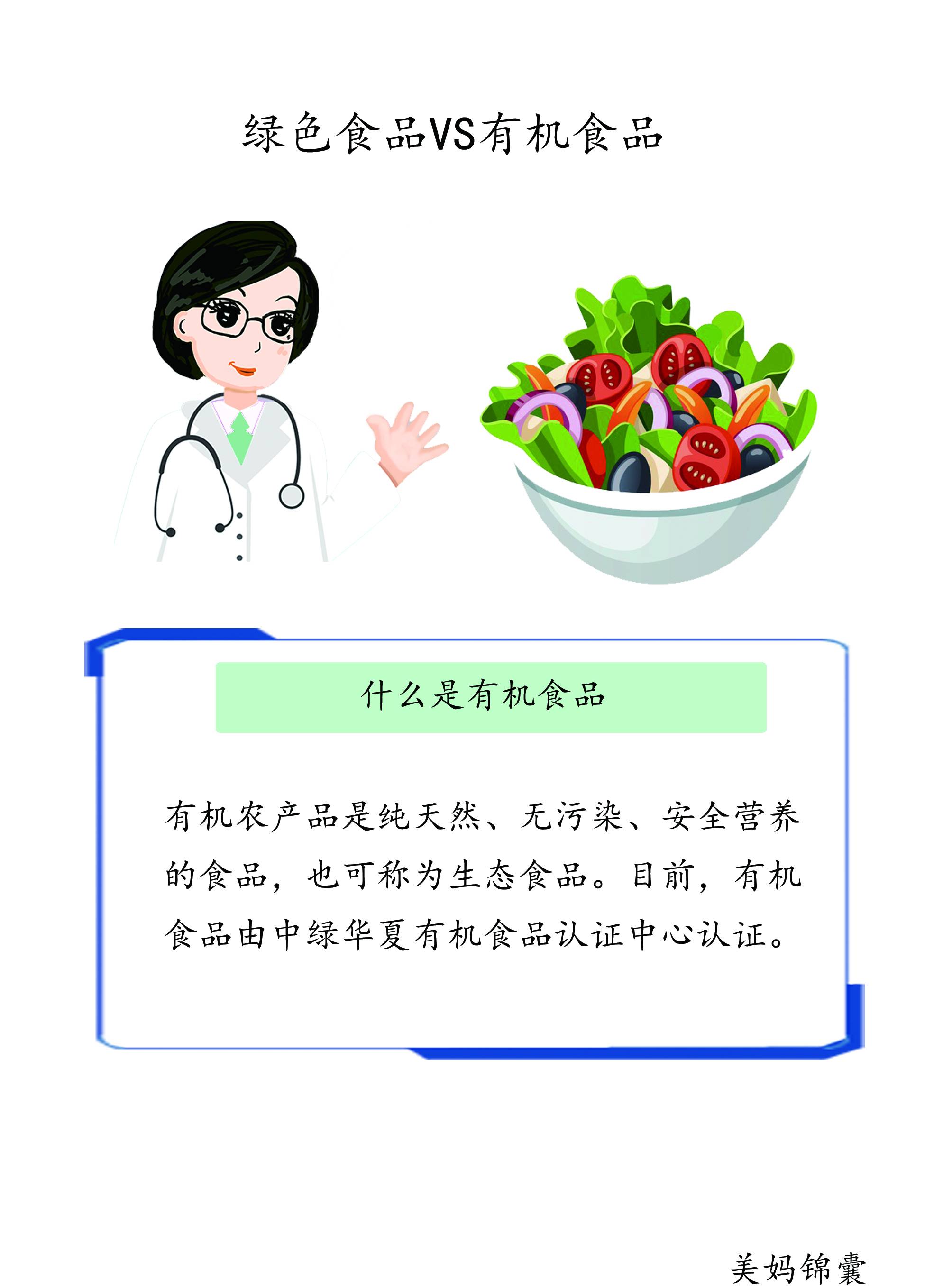 什么是有机食品和绿色食品？