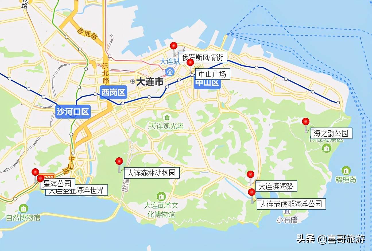 大连3d地图高清街景图片