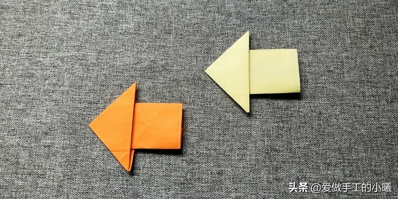 简单易学的箭头书签折纸，创意满满，阅读从此充满乐趣